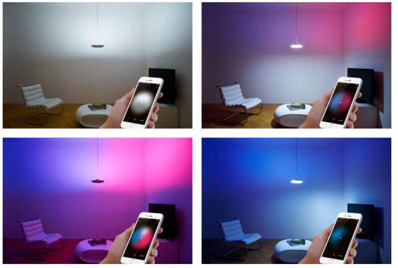 EBV Iot Hero Smart Lamp: Die Lampe unterstützt verschiedenste Beleuchtungsarten und lässt sich via Smartphone an die Bedürfnisse des Nutzers anpassen. (Smart Lamp)
