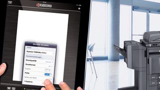Mit Kyocera Mobile Print Drucken und Scannen ohne Cloud (Bild: Kyocera)
