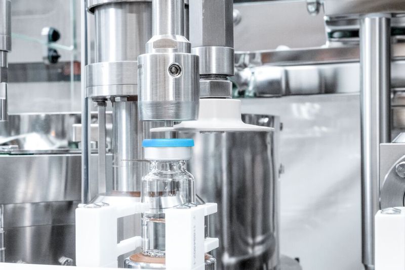 Gefriergetrocknet oder flüssig? Beide Produktpfade können bei der MultiUse über eine gemeinsame Bördelstation für Vials führen. (Bild: Optima)