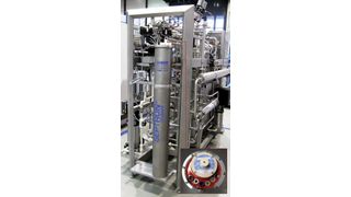 Die überarbeitete Version von Septron BioSafe gewährleistet ein hohes Maß an mikrobiologischer Sicherheit in Reinstwassersystemen. Der Einsatz in Osmotron-Erzeugeranlagen stellt eine zuverlässige Variante für die Produktion von Highly Purified Water (HPW) dar.  (Bild: Christ Aqua Pharma & Biotech)