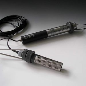 Bis zu zwei Sonden lassen sich autark an dem mobilen Datenlogger Modul über zwei Monate betreiben. 