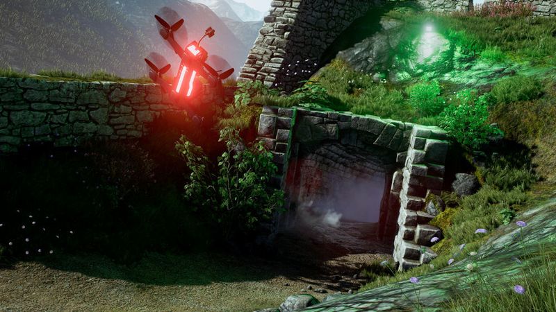 Wie bei dem realen Rennen treten die Spieler des Drone Champions Game gegen Piloten aus ganz Europa an. (obs/Drone Champions AG)