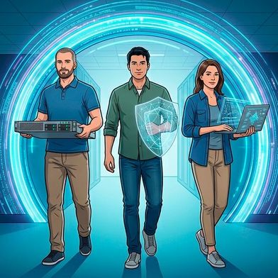 Bei „IT auf Abruf“ können Unternehmen externe Expertise flexibel einsetzen. (Bild: Gemini / KI-generiert)