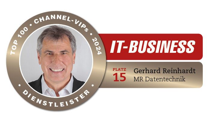Gerhard Reinhardt, Geschäftsführer, MR Datentechnik (Bild: Vogel IT-Medien)
