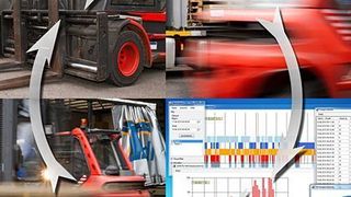 Mit dem Nutzungsanalyse-System für Flurförderzeuge Logrecord lassen sich sämtliche Bewegungen sowie der Ladezustand von Flurförderzeugen aufzeichnen und auswerten. Bild: GAI (Archiv: Vogel Business Media)