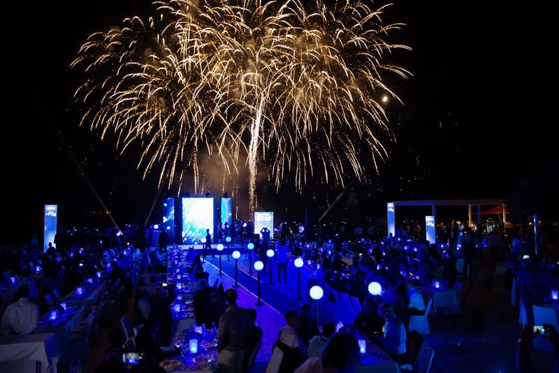 Der Gala-Abend der SophosPartner Conference endete standesgemäß mit einem Feuerwerk. (Sophos)