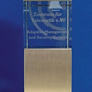 Pokal Telematik-Award 2018.