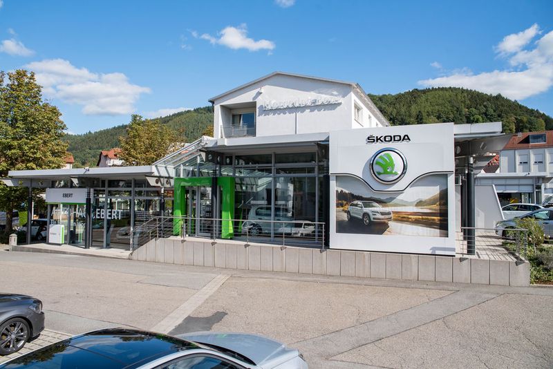 Anfang des Jahres ist die Ebert-Gruppe bereits in Eberbach für Skoda aktiv geworden. Der dortige Handelsstützpunkt ... (Bild: Ebert Automobile)