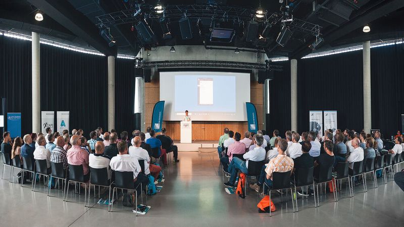 Voll besetzter Saal während der Keynote. (C4B)
