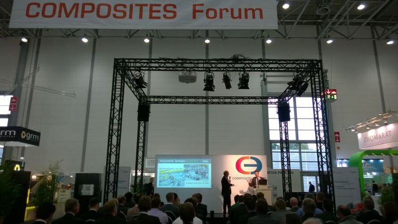 Das Composites Forum bot ein vielseitiges Vortragsprogramm. (Bild: D.Quitter; konstruktionspraxis)