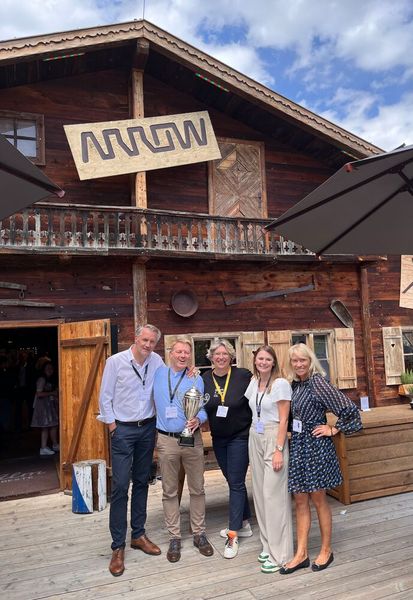 Award-Übergabe von Splunk an Arrow in der Kategorie 