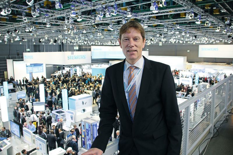 Dr. Bernhard Quendt, CTO bei der Siemens AG, Digital Factory Division: „Die sichersten Daten sind die, die Sie nicht nach außen lassen.“ (Bild: Reinhold Schäfer)
