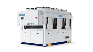 Kaltwassersätze „ARIES G FC“ mit integrierter Freikühlung (Bild: MTA Deutschland)