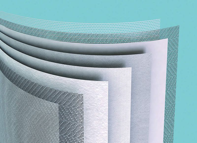 Exapor Max 2 Filterelement mit schematischem Aufbau der Filter- und Stützlagen  Bilder: Argo Hytos (Archiv: Vogel Business Media)