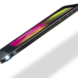Das Gehäuse des Projectorpad P70 besteht aus Aluminium.
