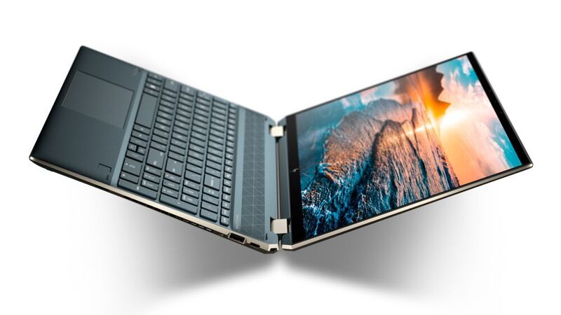 Die neue Generation des HP Spectre x360 15 ist ein gutes Stück kompakter geworden. Neu ist das 4K-OLED-Panel mit HDR 600. (HP)