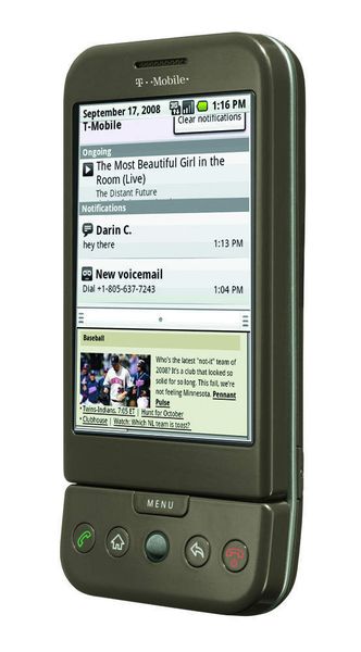 Das G1 verfügt über einen vollwertigen HTML-Web-Browser. (Archiv: Vogel Business Media)