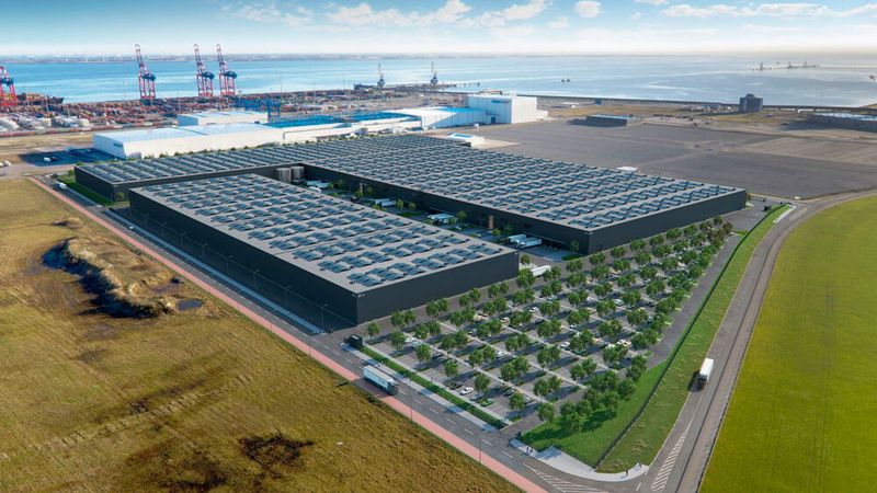 Alle Hallendächer werden von P3 mit Photovoltaikanlagen ausgestattet, weil der neue P3 Park auch in Sachen Umweltschutz und Nachhaltigkeit ein Vorzeigeobjekt sein soll. (Bild: P3)