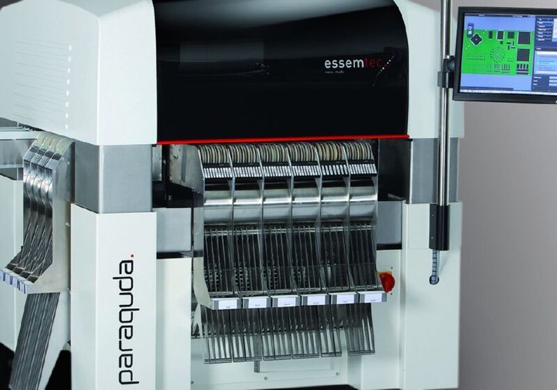 Mit dem SMD-Bestückautomat Paraquda will der Schweizer Maschinenhersteller Essemtec einen Top-Position im Markt für Bestückautomaten besetzen (Archiv: Vogel Business Media)