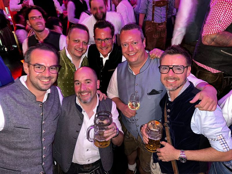 Das GDS Team feiert bis zum Morgengrauen. (Bild: Vogel IT-Medien GmbH)