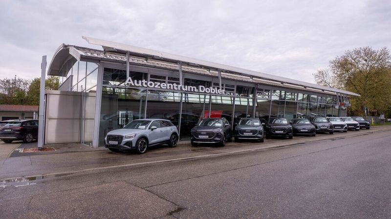 … und Audi – im Bild das Audi Zentrum Mühlacker. (Bild: Jonas Blank)