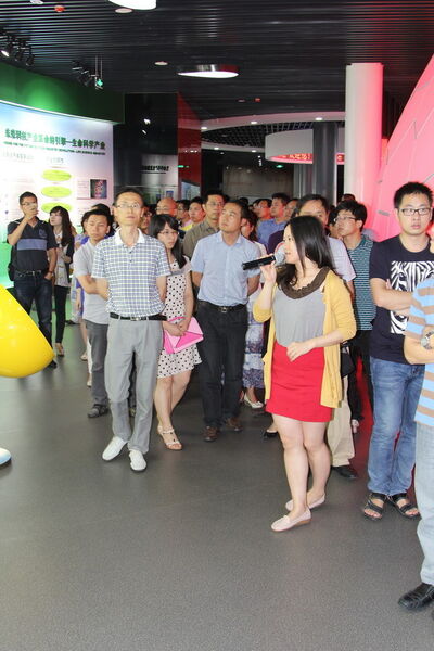 Meeting audiences visited Nanjing Jiangning National Hi-Tech Industrial Park (Picture: PROCESS China)