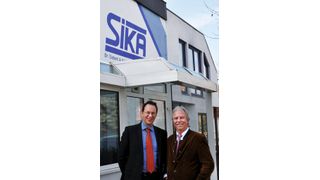 Sebastian und Chistian Siebert (v.l.) sind die Geschäftsleitung von Sika  Bild: Sika (Archiv: Vogel Business Media)