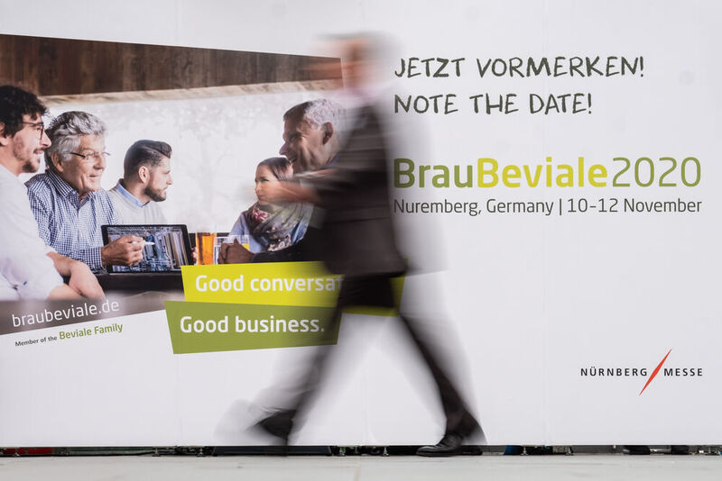 Brau Beviale 2020 Special Edition findet nicht wie geplant statt: Keine Ausstellung in Nürnberg. Dafür virtuelles Treffen am Bildschirm. (NuernbergMesse / Thomas Geiger)