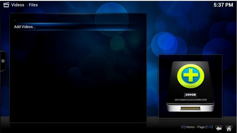 Xbox Media Center von Farnell: Der Raspberry Pi wird damit zur Multimedia-Zentrale - eine Festplatte ist aufgespürt (Bild: Farnell)
