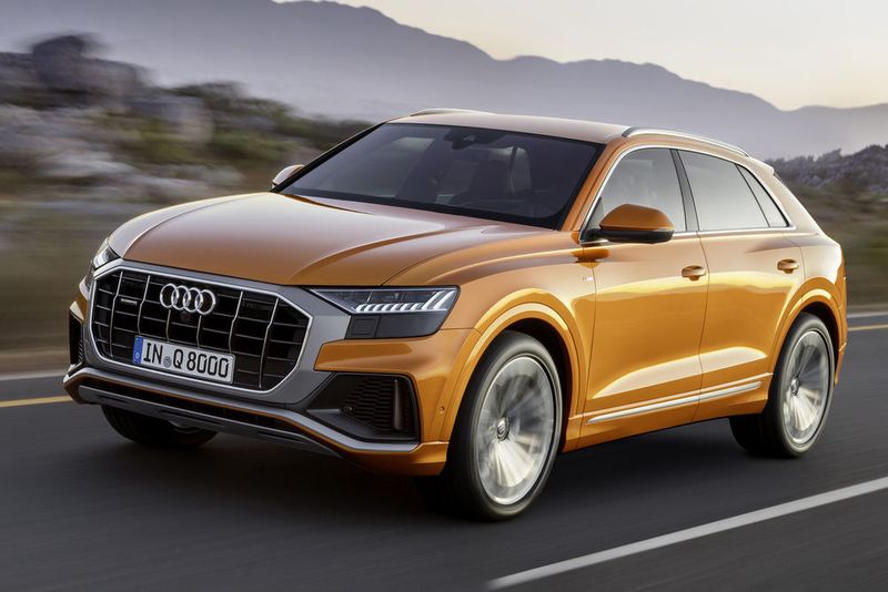 Audi hat in Shenzhen sein neues SUV-Flaggschiff Q8 enthüllt. (Audi)