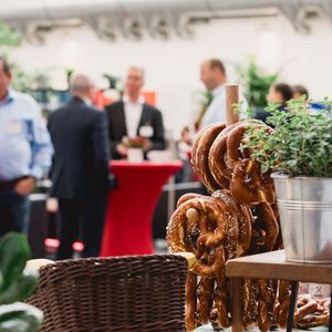 Frisch gestärkt zur Diskussion.(Bild:  Stefan Bausewein)
