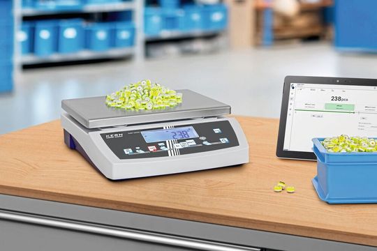 Softwaregestützte Zählprozesse sorgen für standardisierte Abläufe und reproduzierbare Ergebnisse bei der Bestandskontrolle.(Bild:  Kern & Sohn)