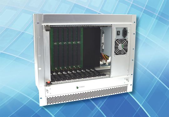 19-Zoll-Backplanes: Beispiel eines VPX-Systems aus dem Heitec-Portfolio. 19-Zoll-Backplanes: Beispiel eines VPX-Systems aus dem Heitec-Portfolio.