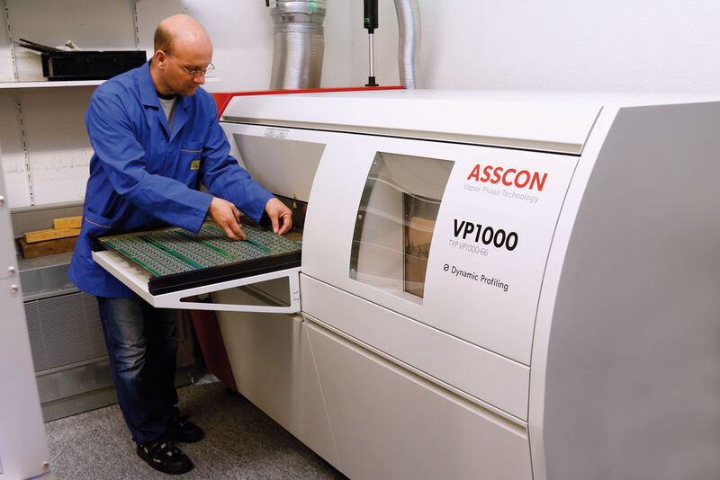 Dampfphase Asscon VP1000 (Peter Storm, ATP Elektronik GmbH)