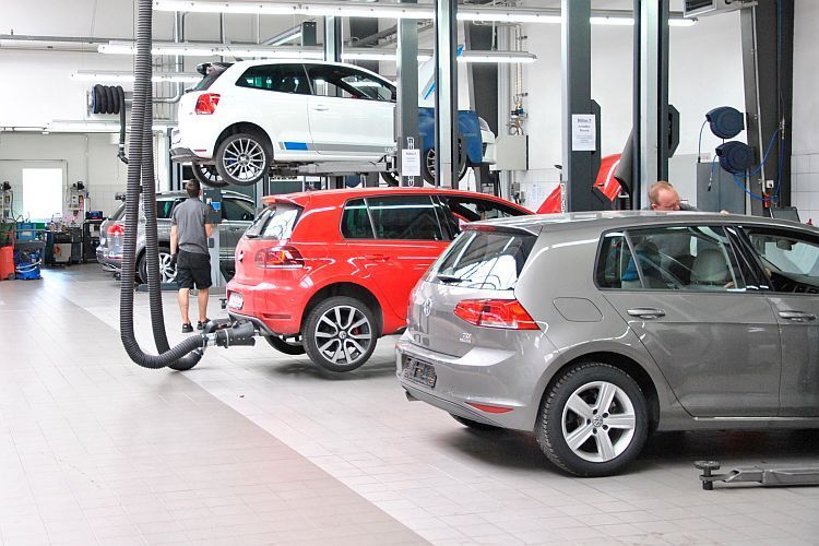 Alles auf dem neuesten Stand: Die Werkstatt bietet beste Arbeitsbedingungen. (Foto: Kampfmann)