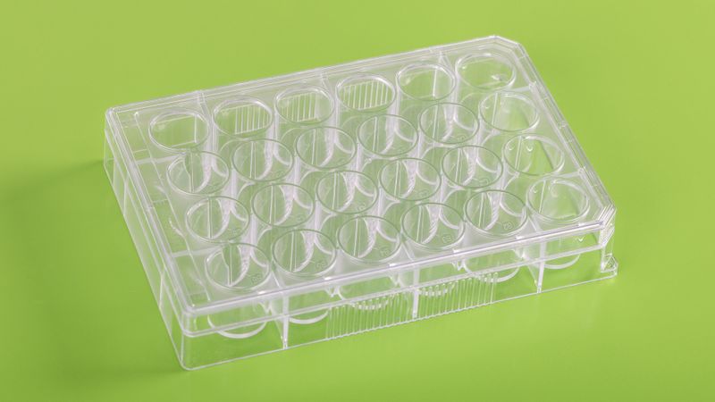 Validiert, transparent, sicher: Die komplexe Zellkulturplatte entsteht auf einer Engel e-motion 280 combi M. Der validation assistant unterstützt dabei die reproduzierbare Prozessführung und deren nachvollziehbare Überwachung.(Bild:  Engel)