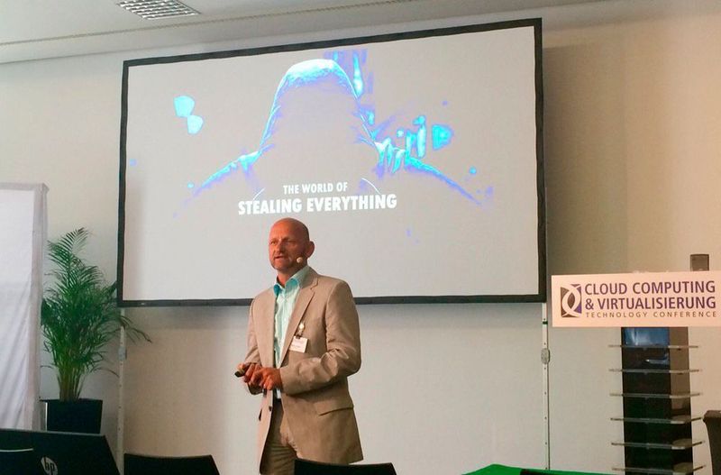 Herbert Mayer, Sales Engineer DACH bei BitDefender ist sich sicher: „Cyber Crime ist chancenlos!“ (Vogel IT-Medien)