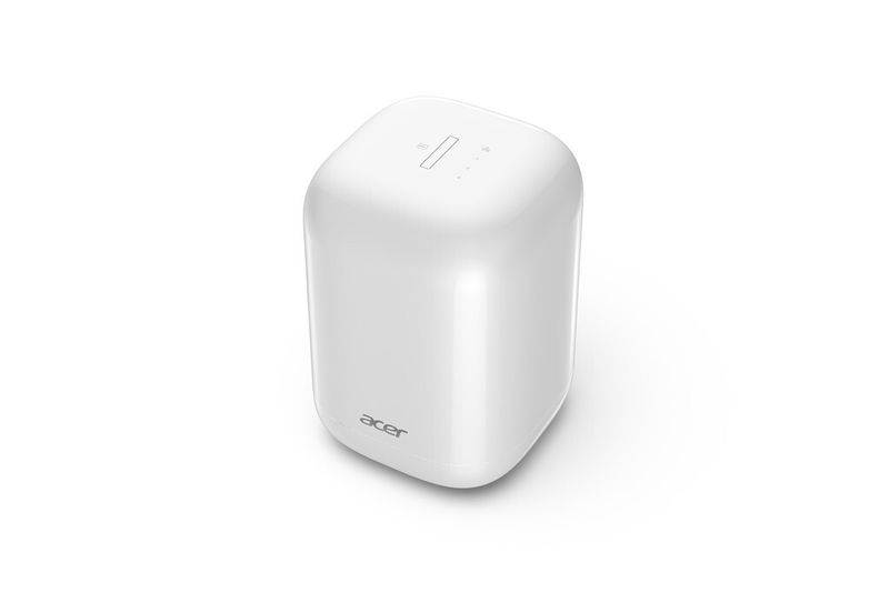 Der Mini-PC ist entweder in Schwarz oder Weiß zu haben. (Bild: Acer)