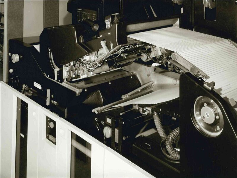 IBM Laserdrucksystem 3.800 (Bild: Fiducia IT)