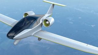 Das Elektro-Flugzeug E-Fan 2.0 von Airbus soll mit 120 Lithium-Polymer-Akkus eine Flugzeit zwischen 45 bis 60 Minuten ermöglichen. Die Version 4.0 ist bereits in der Entwicklung. (Airbus Group)