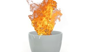 Abb.1: Die Vorveraschung im Tiegel ist normalerweise ein essenzieller Schritt vor der Bestimmung des Sulfataschegehaltes (Symbolbild). (Bild: frog - stock.adobe.com)