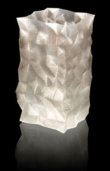 Erstellt mit 3D-Drucker Velleman K8200: Auch transparente Objekte aus PLA oder ABS kann der Velleman K8200 drucken (Bild: Velleman nv)