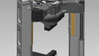 Die neue 2-Säulen-Freiformschmiedepresse wird Schmiedeteile als Fertigprodukt oder als Vorprodukt für die nachfolgenden Gesenkschmiedeprozesse herstellen. (Archiv: Vogel Business Media)