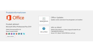 Mit dem Office 2019 Deployment Tool und einer angepassten XML-Datei lässt sich Office 2019 leicht im Unternehmensnetz bereitstellen und aktuell halten. (Microsoft / Joos)