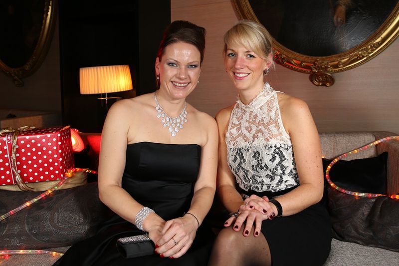 Hannah Lamotte (l.), IT-BUSINESS, mit Ramona Hieß, TP-Link (Canon)
