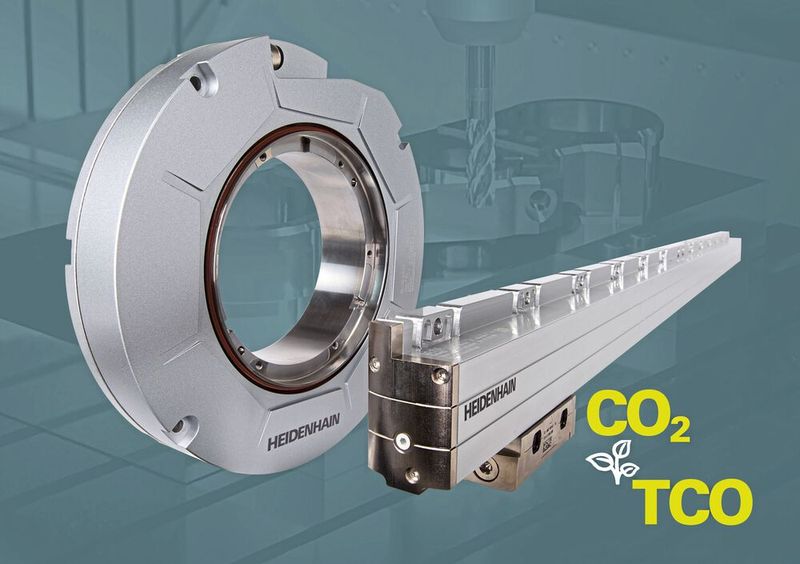 Die gekapselten Messgeräte LC und RCN von Heidenhain mit True Image Technology vereinfachen das Sperrluftsystem der Werkzeugmaschine. (Bild: Heidenhain)