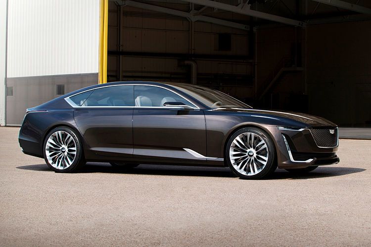 Im Vergleich mit der eher konventionellen Oberklasselimousine CT6 gibt sich der Escala mit seinem Fließheck und der dynamischen Silhouette spürbar expressiver. (Cadillac)