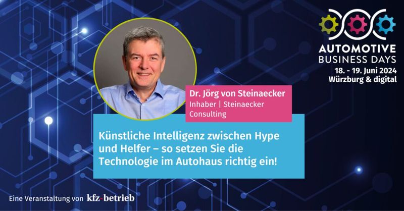 Mehr zu den einzelnen Vorträgen erfahren Sie unter www.automotive-business-days.de/programm. (Bild: VCG/Referenten)