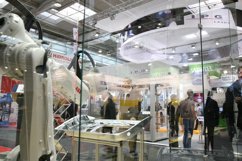 Rückblick: Impressionen von der Euroblech 2014. (Bild: Euroblech)