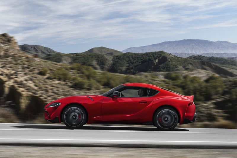 Leer wiegt der Supra gut 1,5 Tonnen. (Toyota)